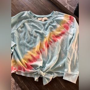 Vintage Havana sweatshirt with tie